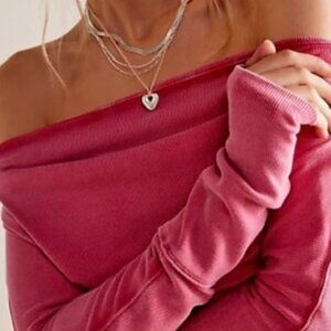 off the shoulder free people long sleeve